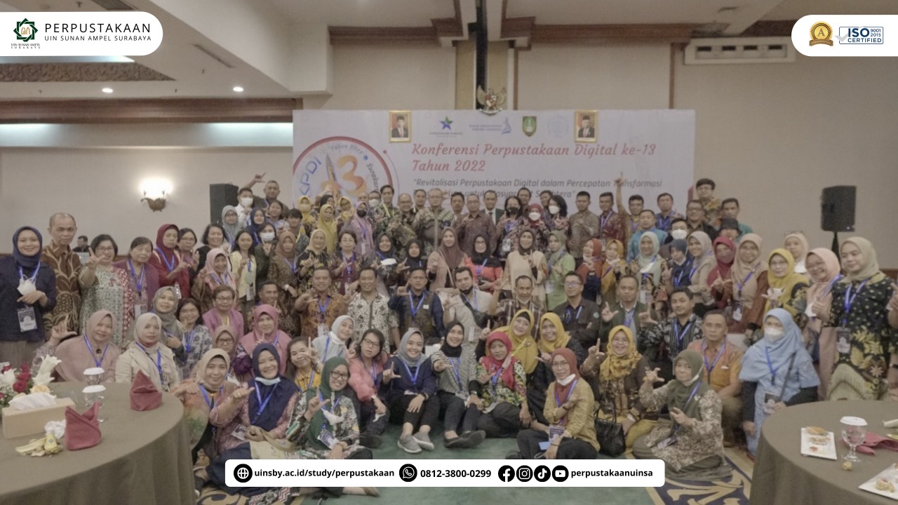 Perpustakaan UINSA Kirim Delegasi di Konferensi Perpustakaan Digital Indonesia ke-13